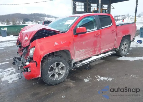 2015 Chevrolet Colorado Z71 z USA, uszkodzony, nr VIN 1GCGTCE36F1150921
